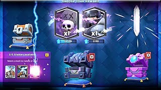Opening ALL *NEW* CHESTS in Clash Royale -  MAX OUT 2 LEGENDARY CARDS!! (Molt Clash Royale)