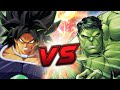 Broly VS Hulk WHO WINS 3D Animated Dragon Ball VS Marvel DEATH BATTLE