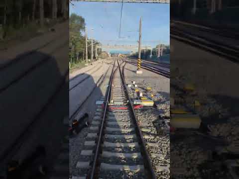 Stav modernizace výhybny Dluhonice k 18.7.2022