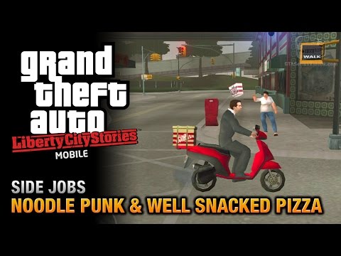 GTA Liberty City Stories Mobile - Noodle Punk & Well Snacked Pizza