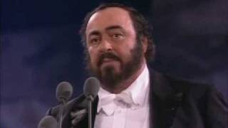 Pavarotti -Recondita Armonia- 7/7/1990 Roma