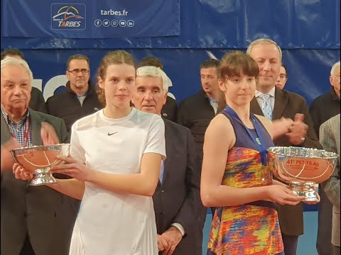 Tarbes - Petits As 2023 : Anna Pushkareva s’impose face à Giulia Safina Popa chez les filles