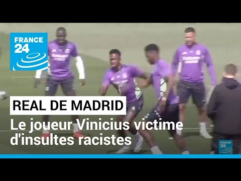 Vinicius victime d'insultes racistes : le Real de Madrid porte plainte • FRANCE 24