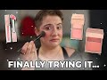 Trying The VIRAL Patrick Ta Transition Blush Technique For The First Time