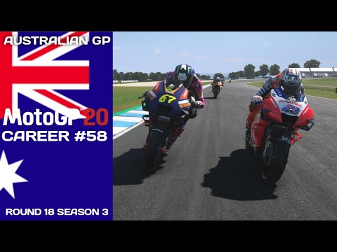 MotoGP 20 | Australian GP | Career Mode | Round 18 Season 3.