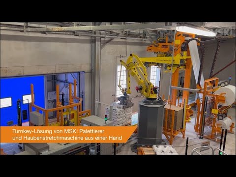 Palettierung, Ladungssicherung und Palettenfördersysteme aus einer Hand