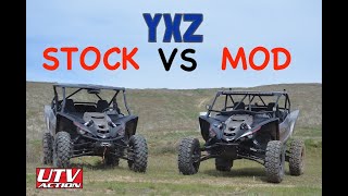 Yamaha YXZ1000R SS XT-R Stock Vs  Mod