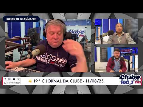 Jornal da Clube - 11/08/2025 - Edição do Almoço