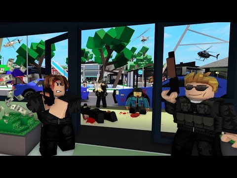 ROBLOX Brookhaven 🏡RP -  HEIST(1/2)