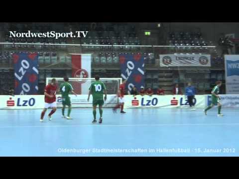 NORDWESTSPORT.TV: VfL Oldenburg - TSV Oldenburg 4:0 Stadtmeisterschaften Hallenfussball 2012