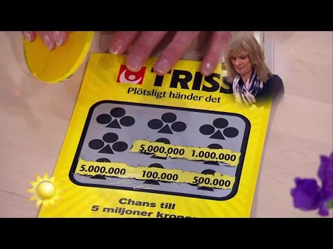 Trisskraparen: "Finns alltid skojiga saker att lägga pengarna på" - Nyhetsmorgon (TV4)