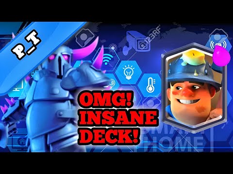 Top Strategy in Clash Royale: Pekka Miner Control Deck!
