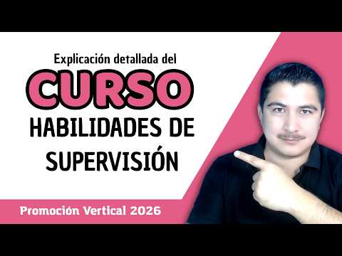 No cometas errores al realizar el CURSO de habilidades de supervisión. En este video te lo explico