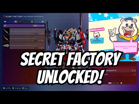 Unlock Secret Factory and Craft Boss Weapons in Daemon X Machina Titanic Scion!