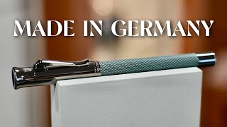 the NEW Graf von Faber-Castell Guilloche SAGE GREEN Collection