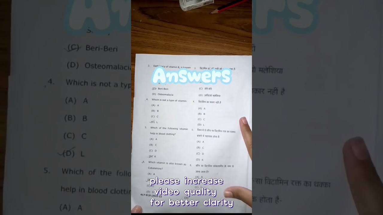 food nutrition and hygiene question with answers 2023 exam