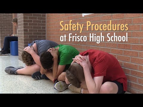 Safety Procedures at Frisco High School 8 20 2019