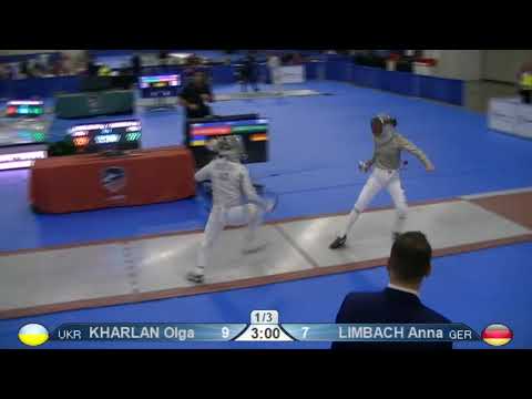 2019 Absolute Sabre World Cup Quarters: Kharlan vs. Limbach