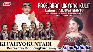 Download lagu #LIVE DALANG KI CAHYO KUNTADI // BT NIKEN SALINDRY // LAKON 'ARJUNA MANTU' / Gondang Nganjuk / mp3