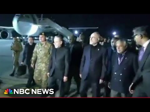 American and Iranian delegations gather in Islamabad ahead of peace talks