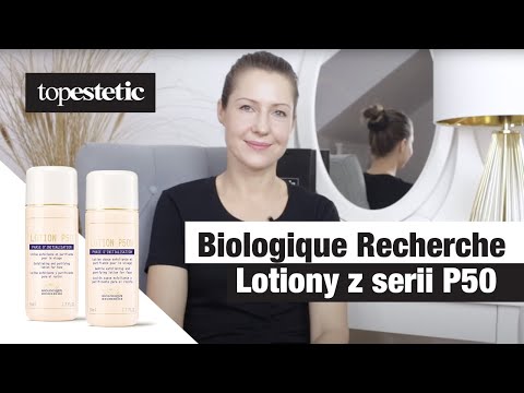 Biologique Recherche Lotion P50 Złuszczający lotion do skóry tłustej 50 ml - VIDEO