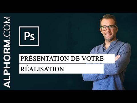 Photoshop CC 2018 Créer vos visuels pour les Réseaux Sociaux | Présentation de votre réalisation