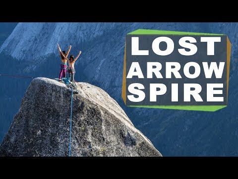 Lost Arrow Spire in Yosemite National Park - Climb and Highline, in a day, couch to couch by myself