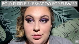 purple eyeshadow tutorial | the life of emily