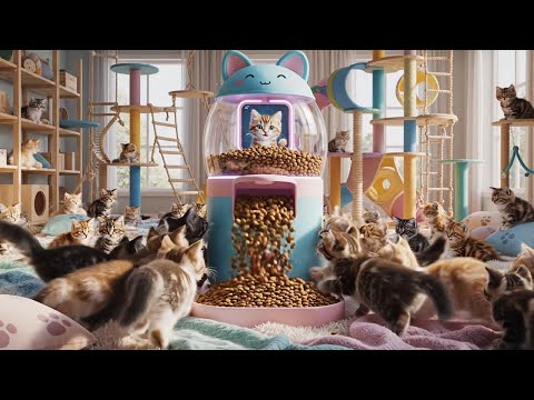 Cute ASMR Animals Compilation 🐾✨ Relaxing AI Animal Room Videos