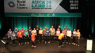 Doubtful Sounds performance at the World Choir Games- Auckland- July 2024.