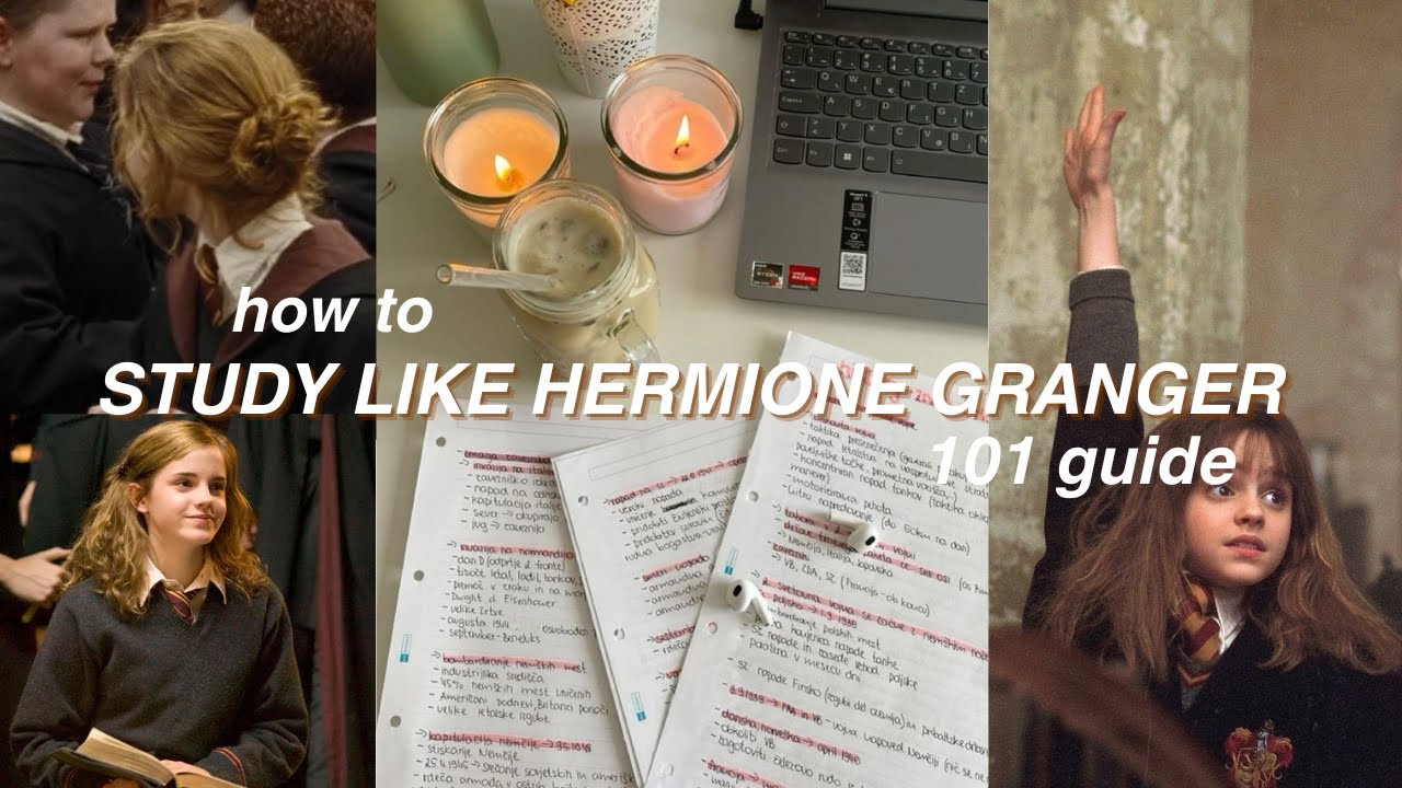 how to study like hermione granger 🦉📖🚂 101 study guide