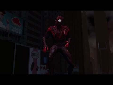 The Amazing Spider-Man 2 (PC)(Miles Morales Suit) - Electro Fight [1080p60fps]