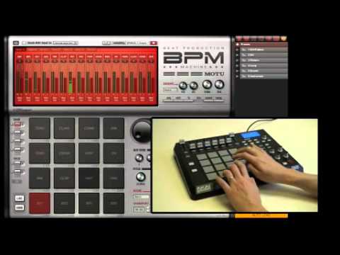 MOTU BPM Beat Production Machine Virtual Instrument