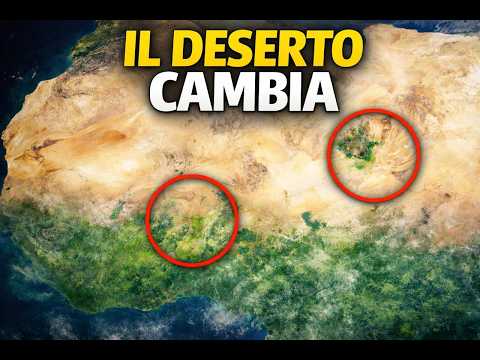 Il Sahara sta davvero tornando verde? Le immagini satellitari stanno sorprendendo gli scienziati