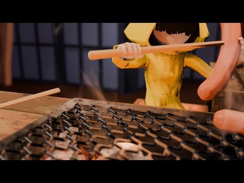Six & Mono Eat Sausages - Little Nightmares Animation