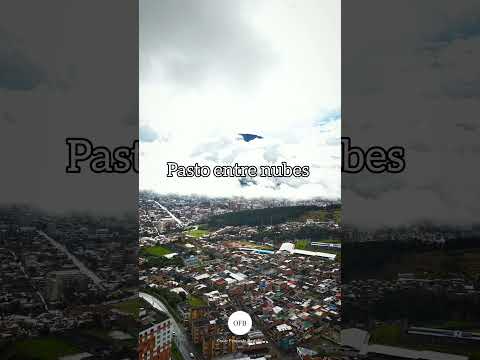 Pasto entre nubes #pasto #drone #pastonariño #sanjuandepasto #nariño #nubes
