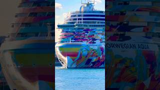 Norwegian Aqua 🛳️  #share #comment #subscribe #cruiseship #cruise #vacation #shorts #short #fun #yt