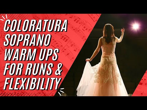 Coloratura Soprano Warm Ups For Vocal Flexibility & Runs | Advanced Exercises For High Notes