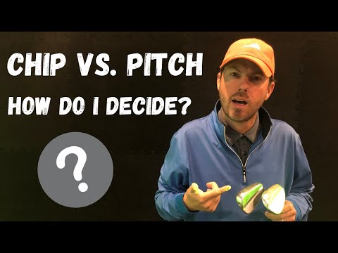 When to choose a Chip vs. Pitch Golf Shot