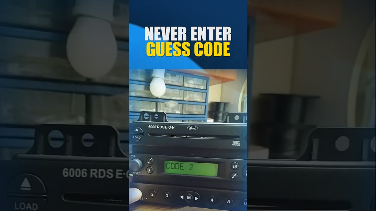 Unlock Your 4500 RDS EON Radio Without Guessing – Fast DIY Guide