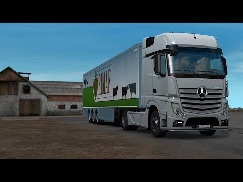 ETS2 1.36 - ProMods 2.45 - Mercedes Actros MP4 1851 - Trip: Galaţi - Vidin
