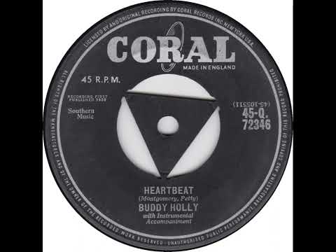 UK New Entry 1958 (186) Buddy Holly - Heartbeat