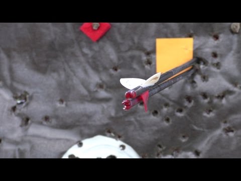 Bullzeye Bow Tuning :: Sulattoman nuolen testi 20m