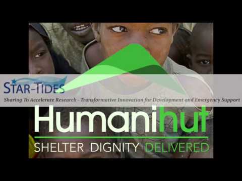 Humanihut portable shelter at TIDES