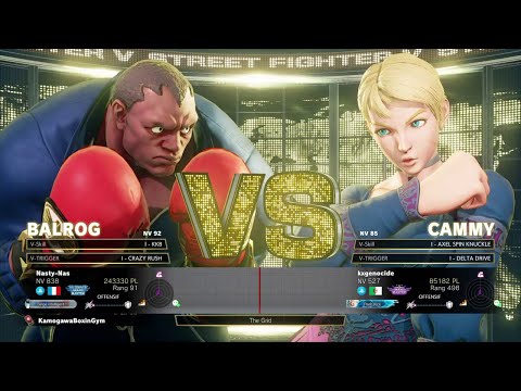 Nasty-Nas (balrog) VS (cammy) Kxgenocide... Masterz TV