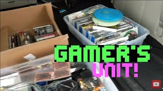 STORAGE UNIT OF A GAMER!