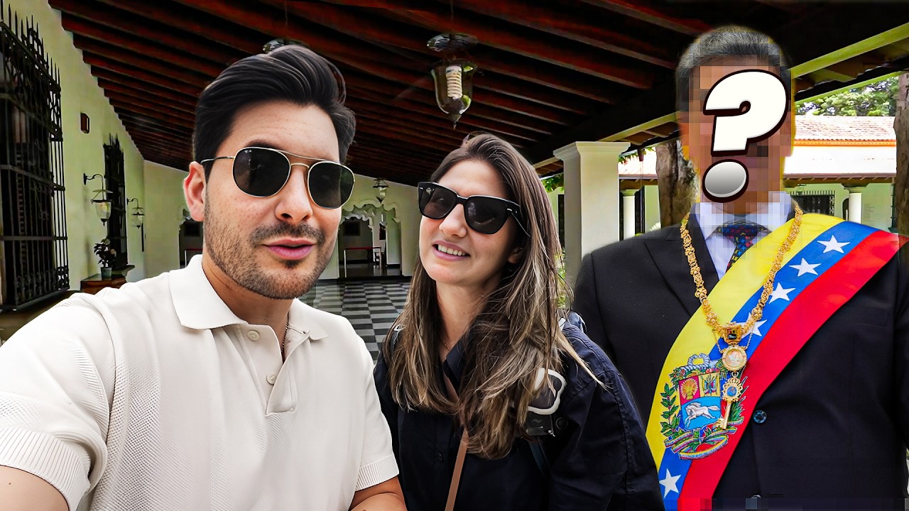 Entramos a la CASA del PRESIDENTE de VENEZUELA en CARACAS 🇻🇪 - ASÍ LUCE HOY