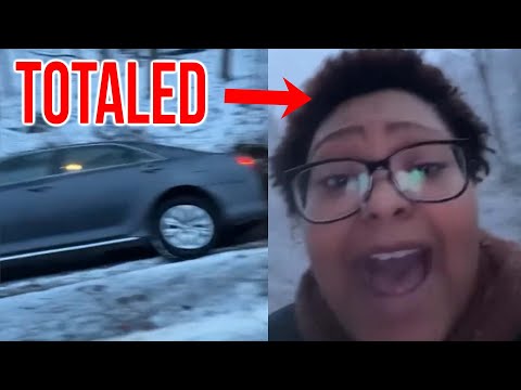 Lizzo Sized Feminist Screams For A Man To Help After Wrecking Car