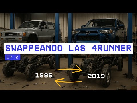 We cut, weld, and disassemble EVERYTHING! — 4Runner Body Swap EP2