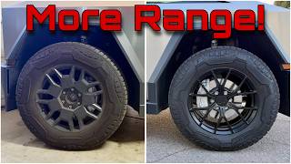 Atomic Wheels Vs OEM Cyber Wheels!  Range Upgrade Test